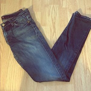 7 for all Mankind straight leg jeans